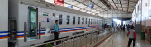 Voyage en train en Indonésie