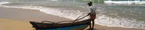 Plage de pêcheurs, Negombo, Sri Lanka