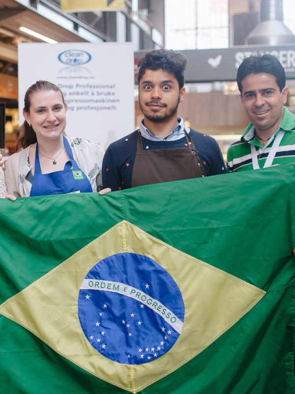 Equipe du réceptif brésilien