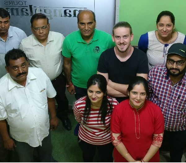 Equipe du réceptif Indien