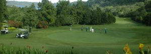 Bali Handara Golf resort, golf de Bedugul, Indonésie