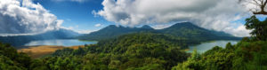 Région montagneuse Kintamani, Indonésie
