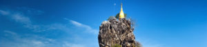 Hpa an, Temple Kyauk Kalap, Myanmar