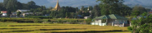 Campagne d'Hsipaw, état de Shan, Myanmar