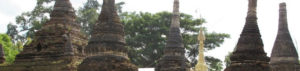 Petits temples autour d'Hsipaw, Myanmar