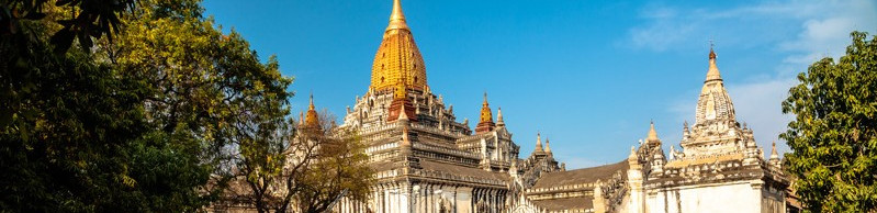Temple Ananda, région Bagan, Myanmar