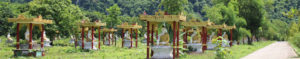 Jardin Lumbini, Lumbini Garden, statues bouddhas, Ha-pan, Myanmar