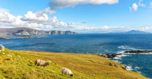 Ile d'Achill, côte sauvage, Irlande