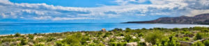 Lac Issuk Kol, rive sud, Kirghizistan