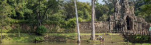 Temple Angkor Thom, Cambodge