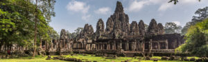 Temple Angkor Thom Bayon, Cambodge