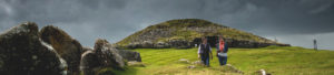 Tombe Loughcrew, vallée de Boyne, Irlande