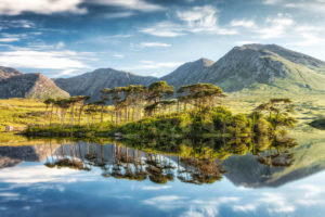 Lac Derryclare, Connemara, irlande