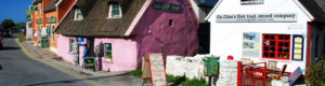 Village de Doolin, pubs colorés, Irlande