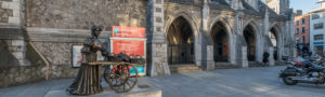 Statue Molly Malone, rue Suffolk et St Andrew's street, dublin, Irlande