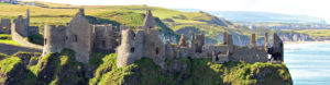 Château Dunluce, comoté antrim, Irlande du Nord