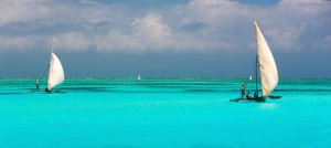 Bateaux de pêcheurs, au Mozambique, Vilanculos