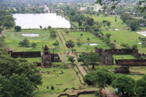 Temple de Vat Phou dans la province de Champasak, Laos