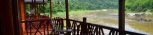 Croisière sur un bateau traditionnel en direction de Pakbeng, laos