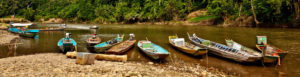 Bord de fleuve, ville de Luang Prabang, Laos