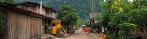 Village Ban na, Muang Ngoi, Laos