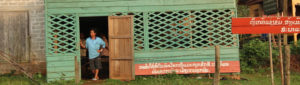 dans les plantations de café, Plateau de Bolovens, Laos