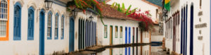 Village historique etr ses maisons traditionelles, Paraty, Brésil