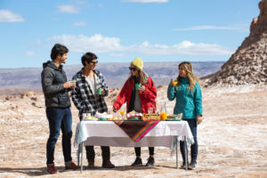 Déjeuner pique nique gourmet Chili atacama