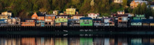 Ile chiloé, village Casto et ses palafitos