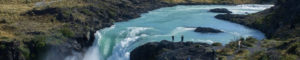 Salto Grande, cascade, Torres del Paine, Chili